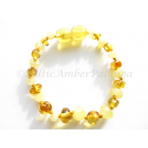 Baltic amber teething bracelet